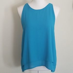 Flowy Teal tank